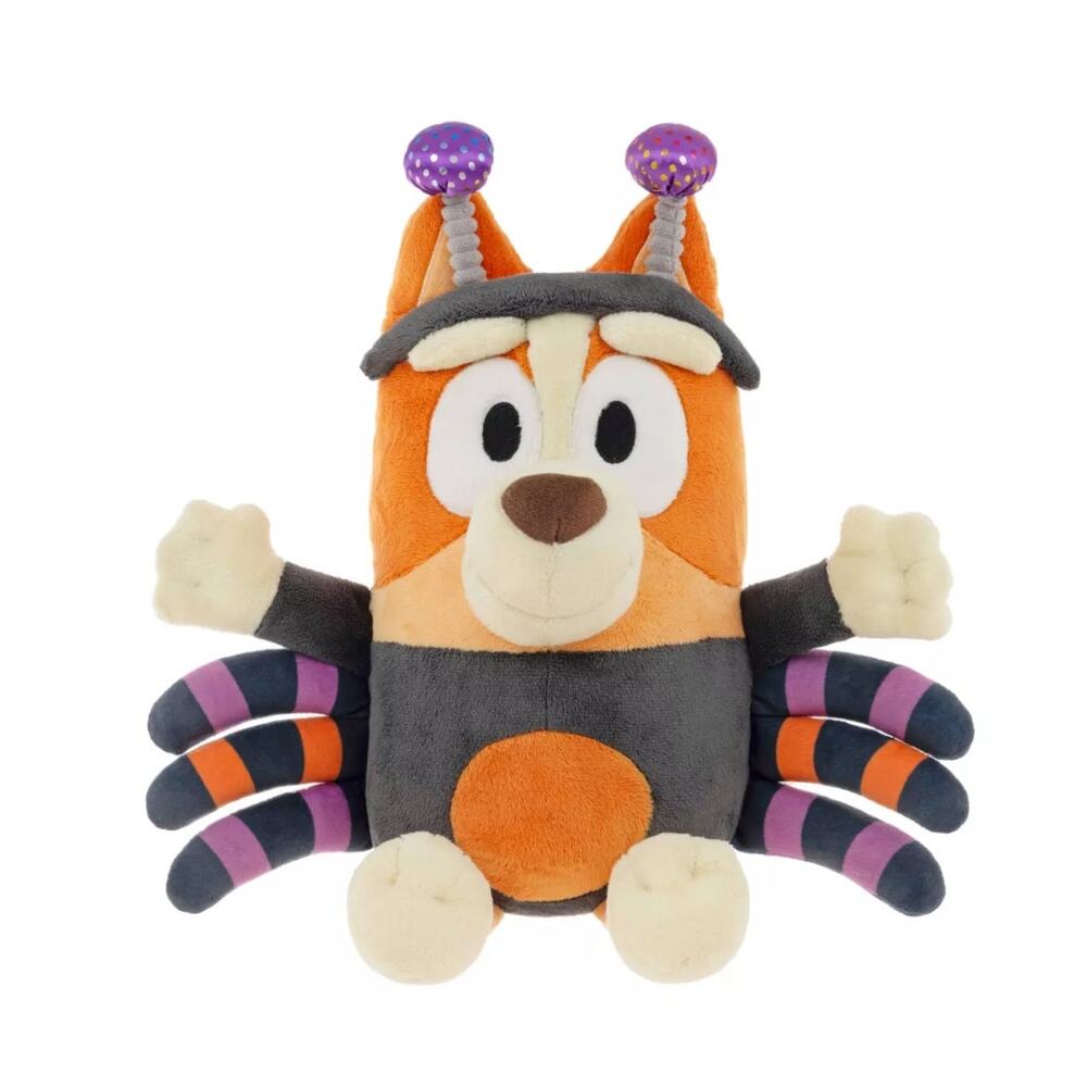 12" Bingo Halloween Spider Plush: Animal Adventure Character Stuffed Toy, Bluey